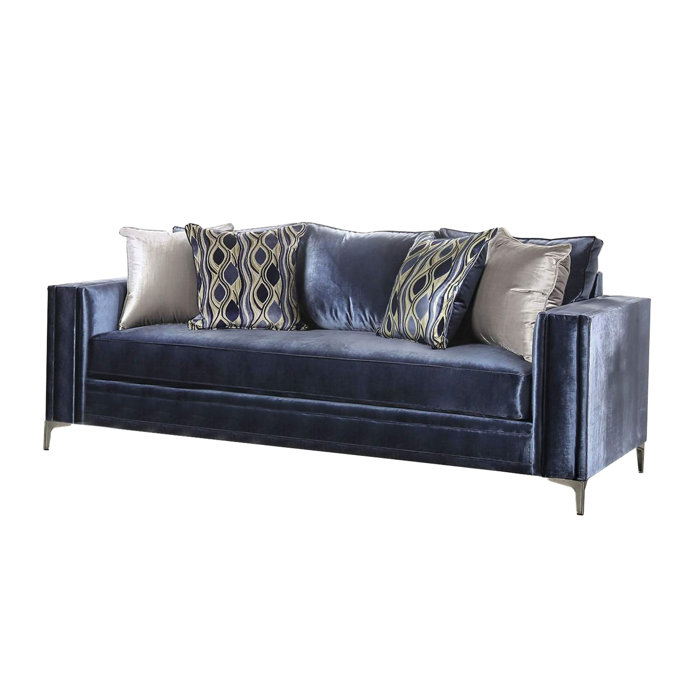 Everly Quinn Ceeanna 96'' Upholstered Sofa Wayfair